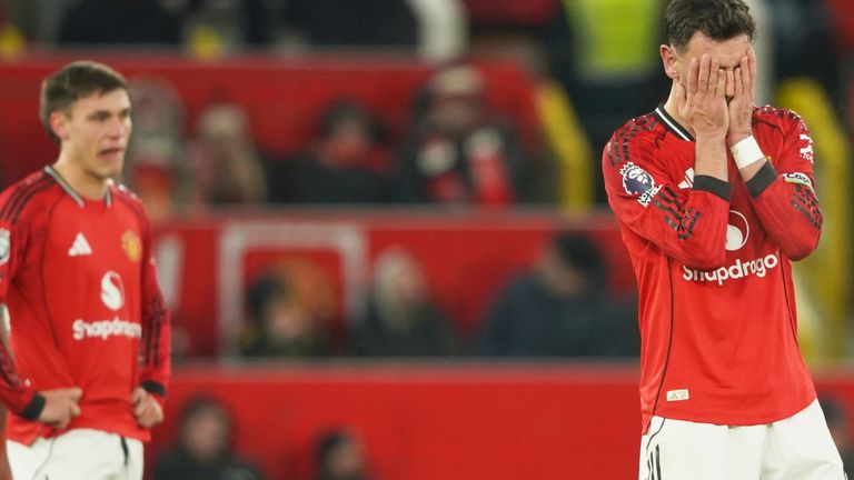 मैन यूडीटी को वेस्ट हैम द्वारा 1-1 से ड्रा पर रोके जाने पर ब्रूनो फर्नांडिस ने अपनी निराशा दिखाई