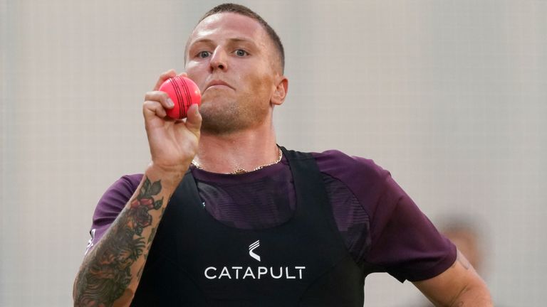Brydon Carse, The Ashes, England Test cricket, pink-ball training (PA Images)