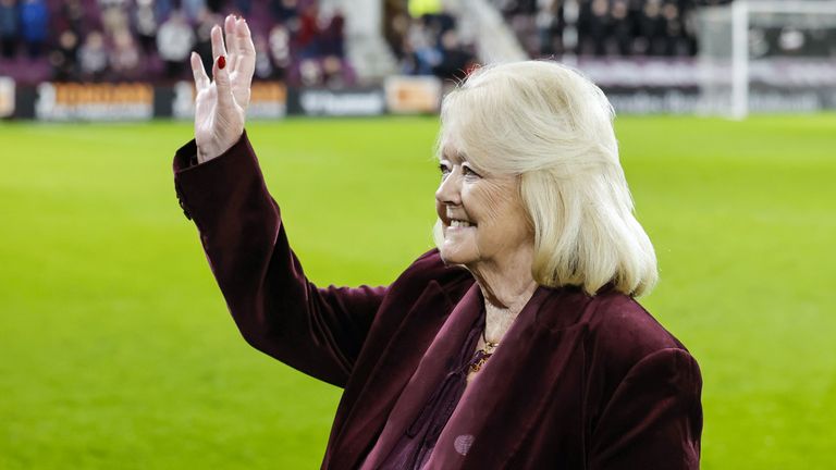 Ann Budge is now Hearts' Honorary President after stepping down down as chair after more than a decade at the club