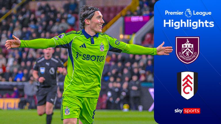 Highlights of the Premier League match between Burnley and Fulham.