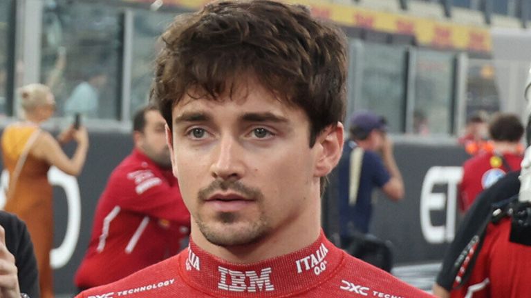 December 4, 2025, Yas Marina Circuit, Abu Dhabi, Formula 1 Etihad Airways Abu Dhabi Grand Prix 2025, pictured: Scuderia Ferrari final team photo 2025 with Charles Leclerc (MCO), Scuderia Ferrari website Photo by: Alessandro Martellotta/Hasan Bratic/picture-alliance/dpa/AP Images