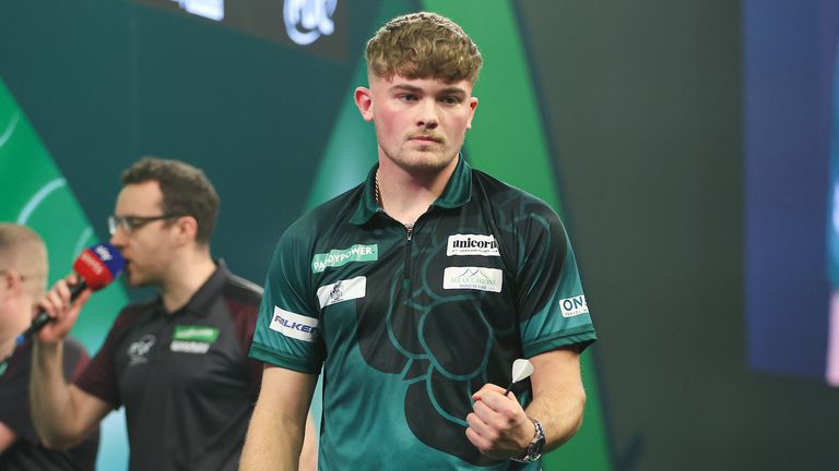 Charlie Manby Photos taken during the 2026 Paddy Power World Darts Championship at Alexandra Palace, London.