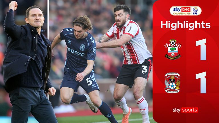 Southampton 1-1 Coventry highlights