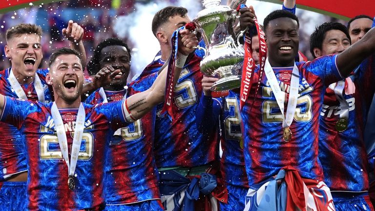 Crystal Palace are the FA Cup holders