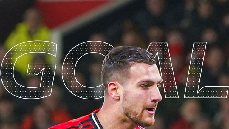 dalot man united goal