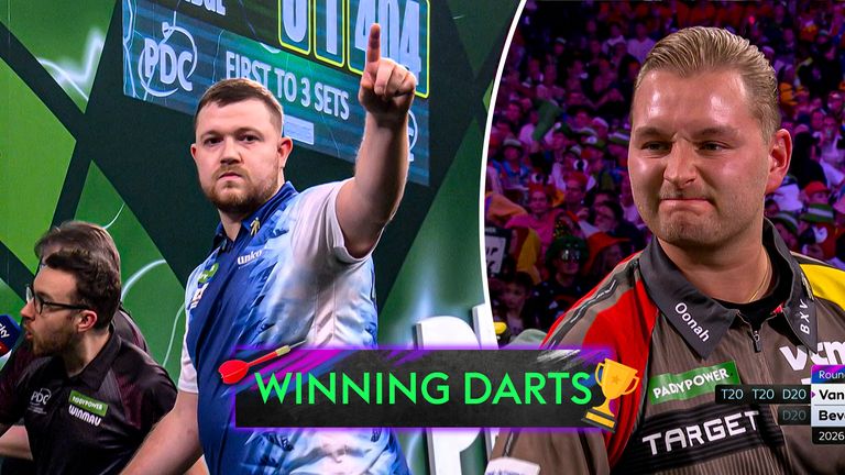 Darren Beveridge 'demolishes' Dimitri Van den Burgh on debut 