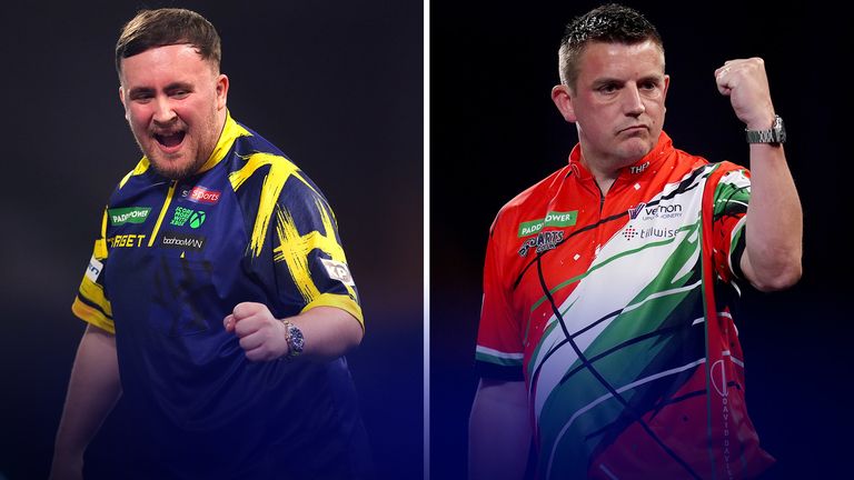 Luke Littler vs David Davies image