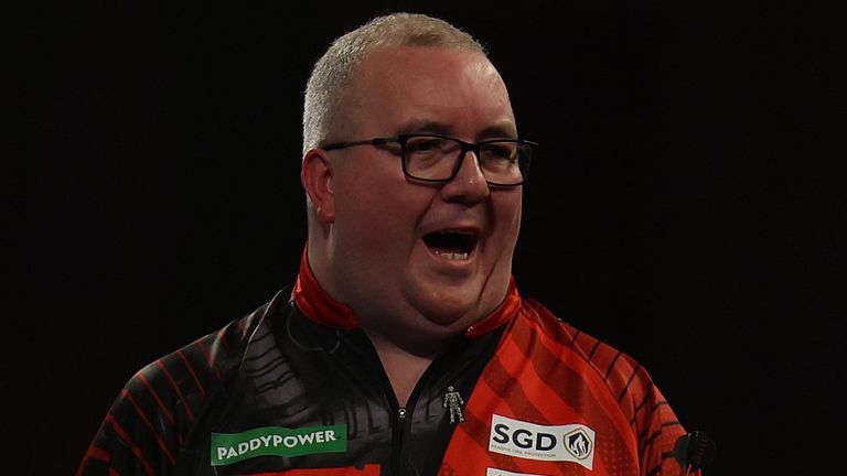 Stephen Bunting at the World Darts Championship
