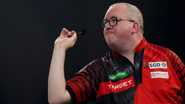 Stephen Bunting at the World Darts Championship
