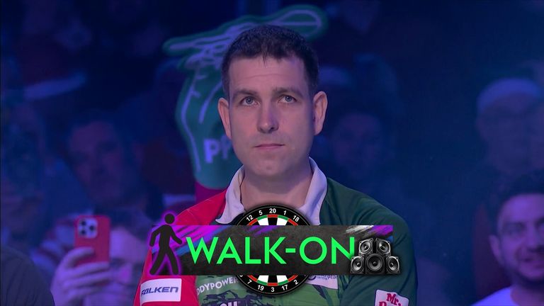 William O'Connor came out to the song 'Zombie' ahead of his World Championship Darts opener against Krzysztof Kciuk.