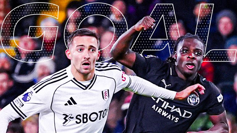 Doku scores for Man City