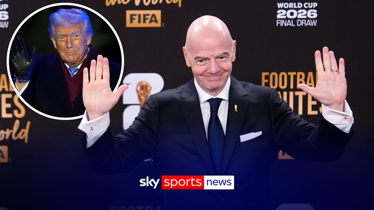 2026 WORLD CUP DRAW INFANTINO TRUMP