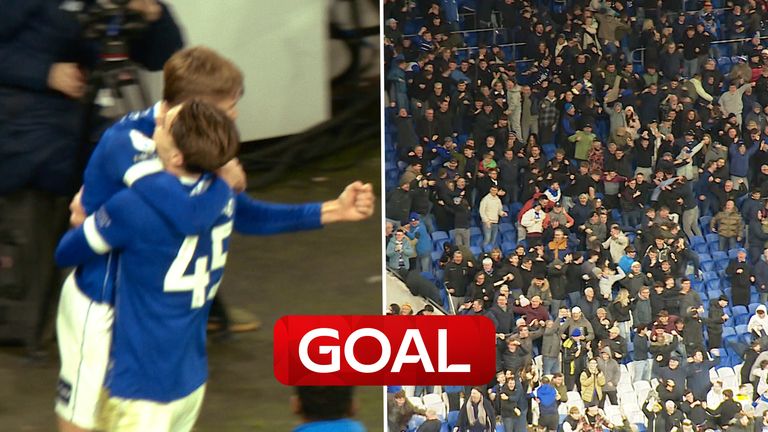 Watch the moment Joel Bagan scored a dramatic winning goal in the ninth minute of added time as Cardiff edged Doncaster in a seven-goal thriller.