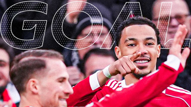 Ekitike scores his first for Liverpool against Brighton