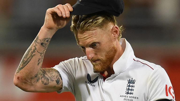 England's captain Ben Stokes