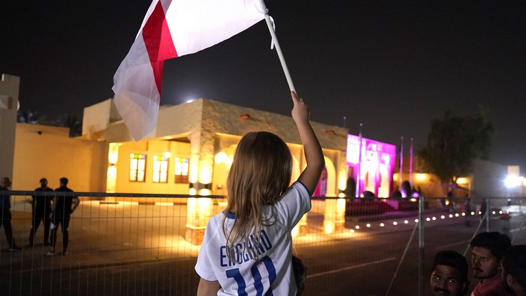 For the 2022 World Cup in Qatar, England were based out of the Souq Al-Wakra hotel