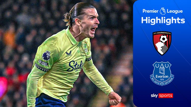 Destaques da partida da Premier League entre Bournemouth e Everton.