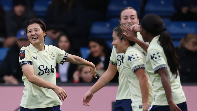 Honoka Hayashi put Everton in front against the run of play at Chelsea