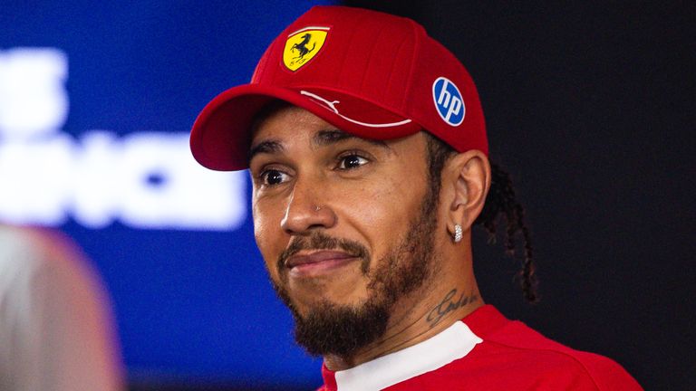 Lewis Hamilton is sixth in the F1 Drivers' Championship
