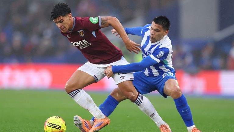 Matheus Fernandes was the star for West Ham