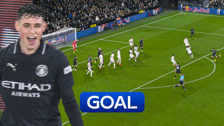 Foden scores his third goal!