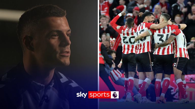 Sunderland's Granit Xhaka said their 1-0 win over Newcastle United was 'special' and he's delighted with how the team has performed so far this season.