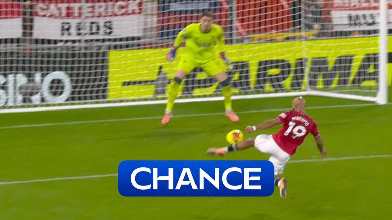 Bryan Mbeumo has a chance for Man Utd against Bournemouth.