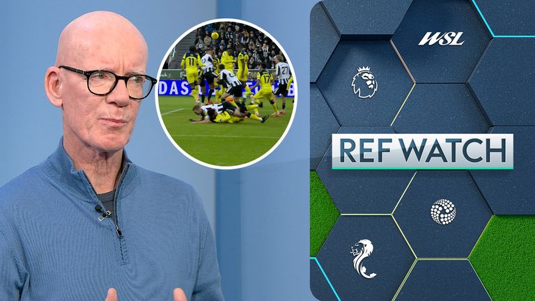 Newcastle Tottenham Ref Watch