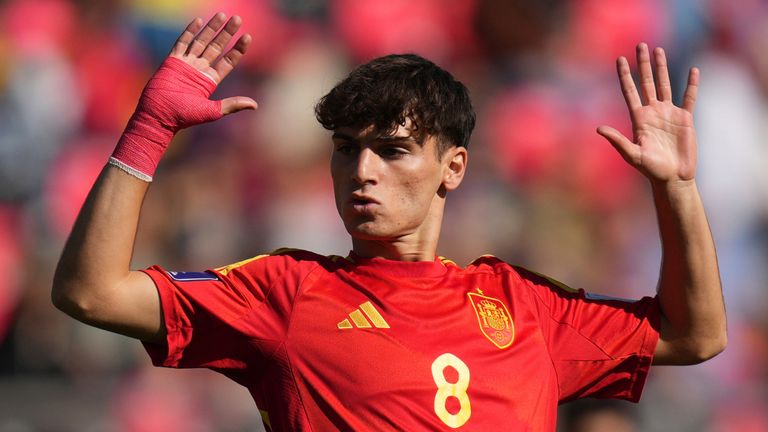 Spain's Rodrigo Mendoza during the FIFA U20 World Cup