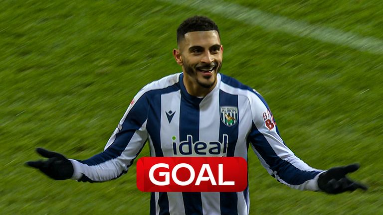 West Brom vs Sheffield United | Karlan Grant hits a rocket for West Brom