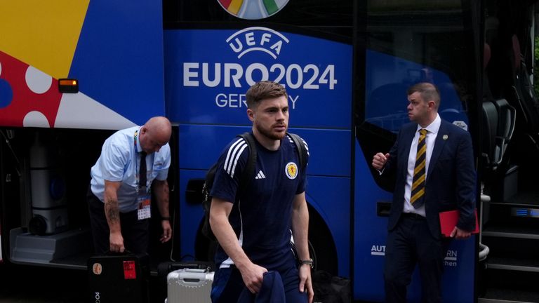 James Forrest esteve na Euro 2024 depois de impressionar pelo Celtic no final da temporada passada
