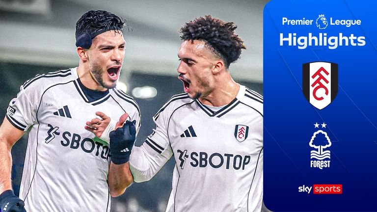 Highlights from the Premier League match between Fulham and Nottingham Forest.