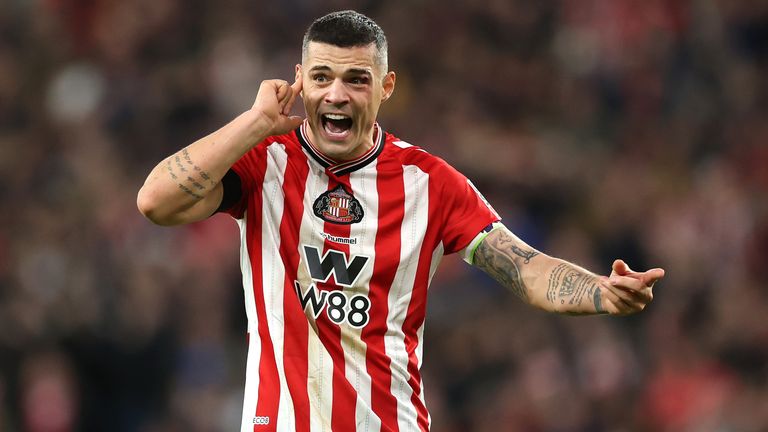 Sunderland captain Granit Xhaka