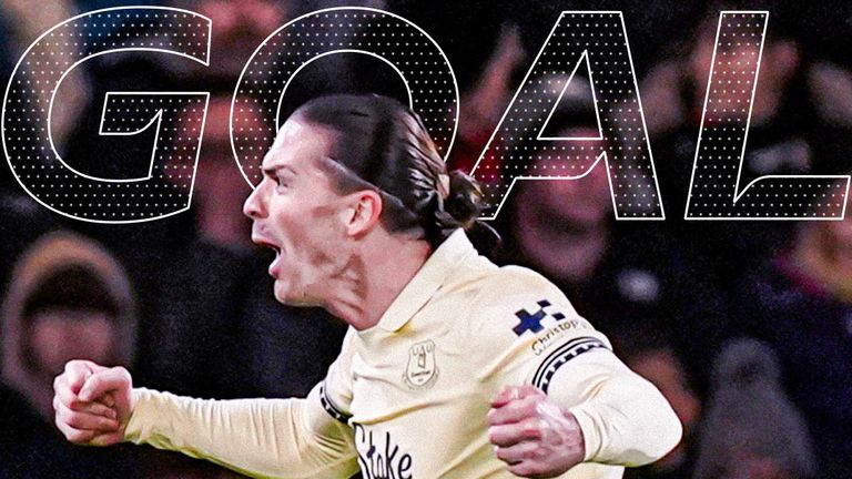 Grealish scores for Everton