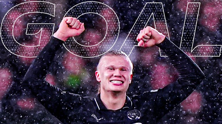 Haaland scores his 100th PL goal