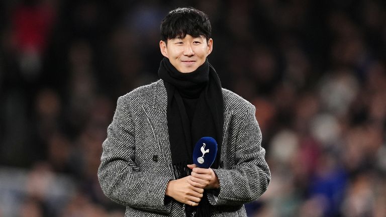Heung-Min Son returned to Tottenham for the 3-0 win against Slavia Prague