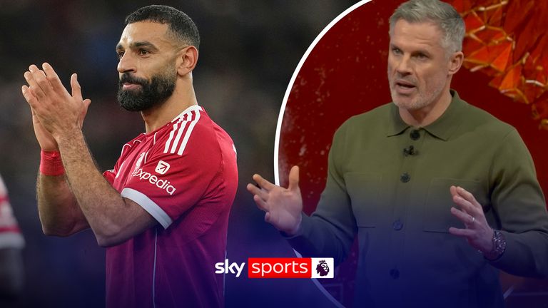 Jamie Carragher has advised Mohamed Salah to stay till the end of the season to get the send off he deserves, as he appeared to be emotional and done a 'lap of honour' after Liverpool's 2-0 win over Brighton at Anfield. 