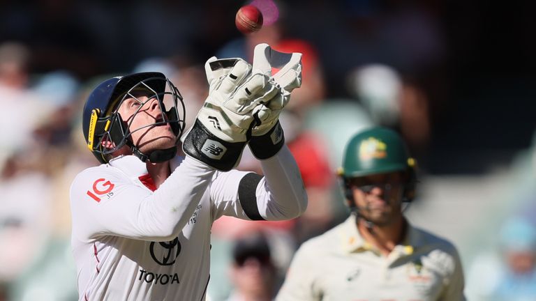 England's Jamie Smith, The Ashes (Associated Press)