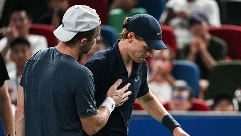 Italy's Jannik Sinner 