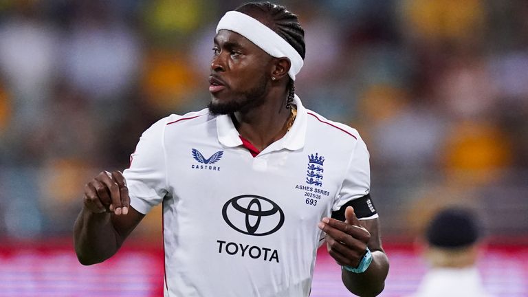 Jofra Archer, teste de críquete, The Ashes (imagens PA)