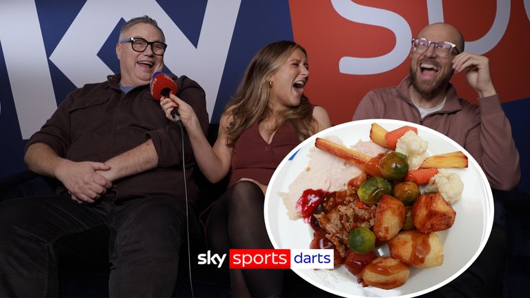 John Part and Mark Webster share their preferences for their Christmas dinner after Ricky Evans revealed he controversially doesn't like gravy on his. 