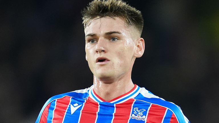 Crystal Palace's Justin Devenny during the UEFA Conference League match at Selhurst Park, London. Picture date: Thursday November 6, 2025.