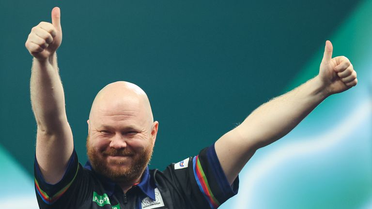 Justin Hood Photos taken during the 2026 Paddy Power World Darts Championship at Alexandra Palace, London.