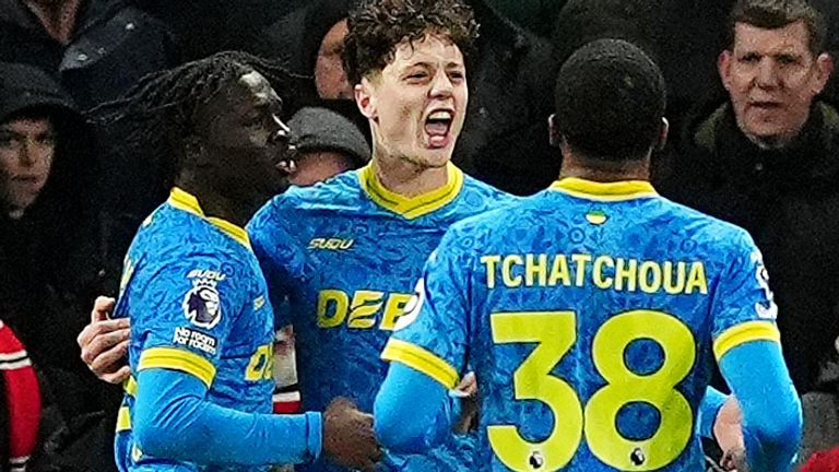 Ladislav Krejci celebrates his equaliser against Man Utd