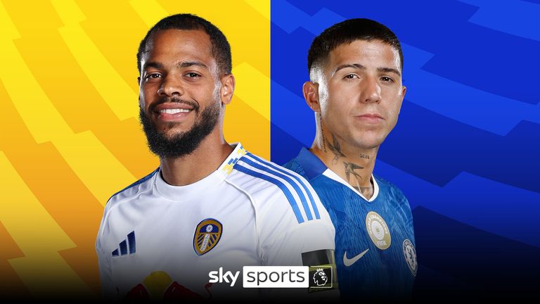 Leeds host Chelsea live on Sky Sports on Wednesday night - kick-off at Elland Road is 8.15pm