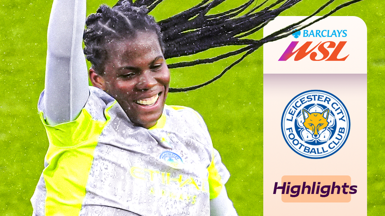 Leicester vs Man City highlights