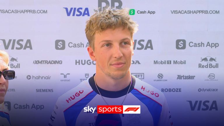 Racing Bulls driver Liam Lawson reveals how he found his contract had been extended and his thoughts on Yuki Tsunoda being dropped by Red Bull