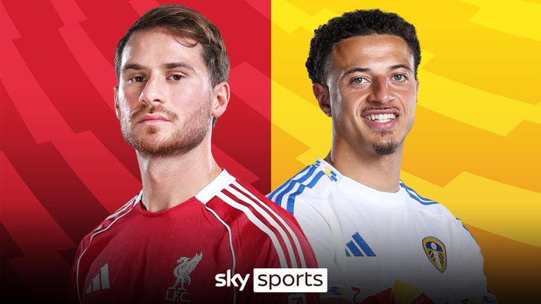 Liverpool host Leeds on New Year's Day live on Sky Sports - kick-off is 5.30pm
