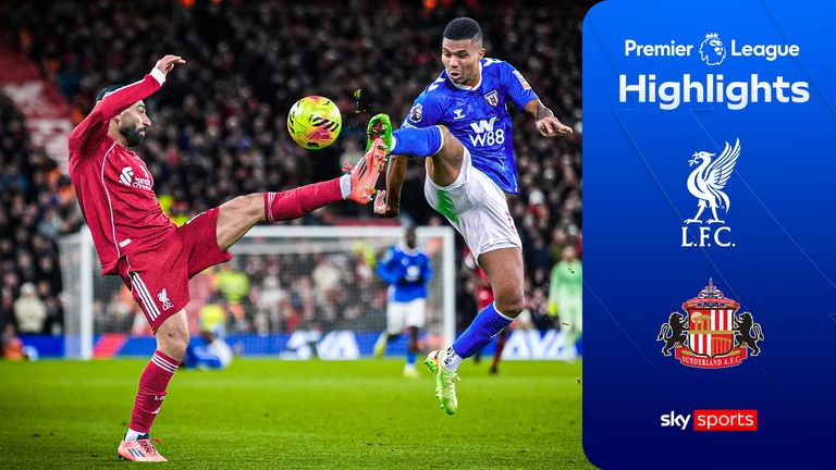 Lo más destacado del partido de la Premier League entre Liverpool y Sunderland.