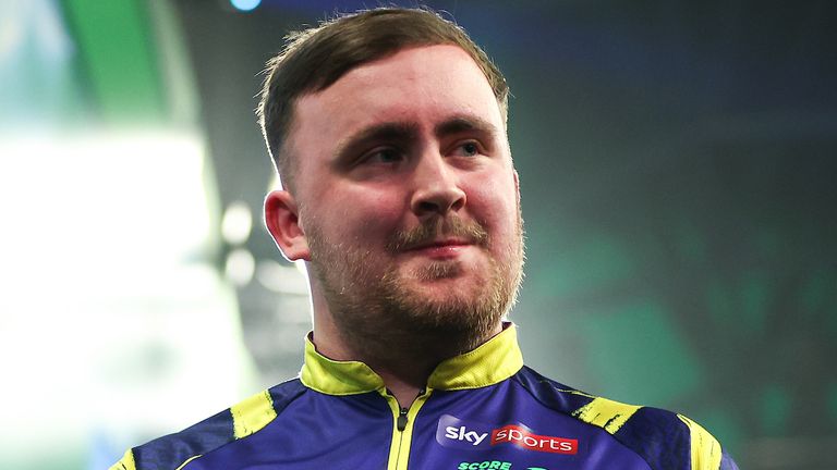 Luke Littler at the Paddy Power World Darts Championship (pic: PDC)
